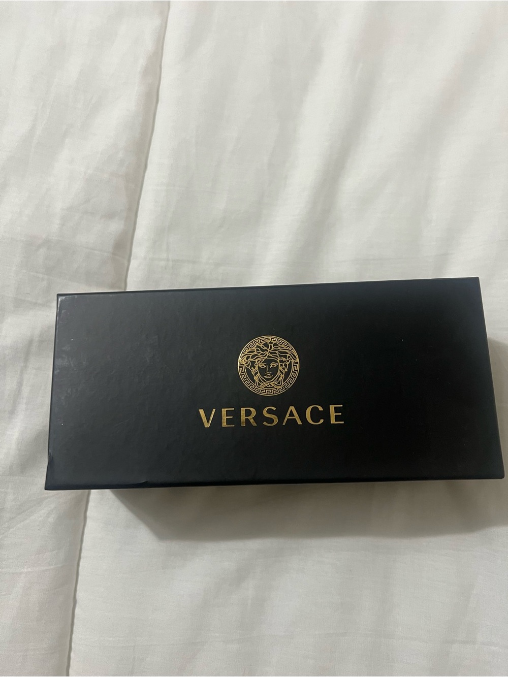Versace Black and Gold Sunglasses Box